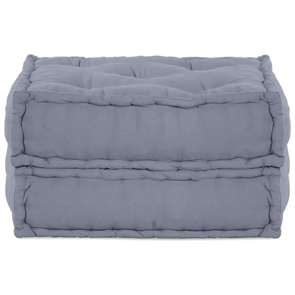 Modular Sofa Unit Grey Fabric 70x70x36cm Indoor Outdoor Living Room
