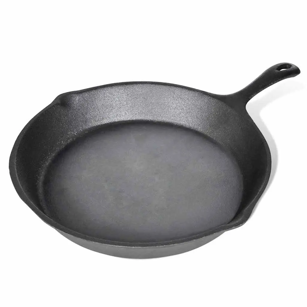 Dutch Oven Set 9 Piece Black Cookware for Outdoor BBQ Camping and Picnic Activities