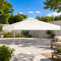 Gazebo Canopy Top Cover 3x3m Waterproof Outdoor Garden Replacement Sun Shade