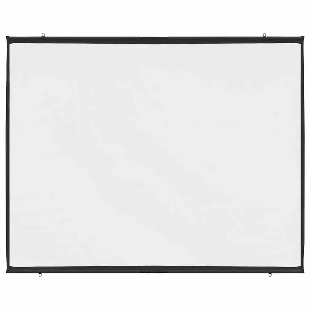 Projection Screen Wall-Hanging 84 Inch Matte White Home Theater Classroom Office