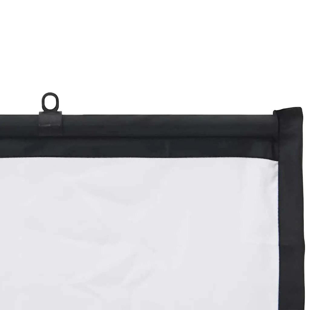 Projection Screen Wall-Hanging 84 Inch Matte White Home Theater Classroom Office