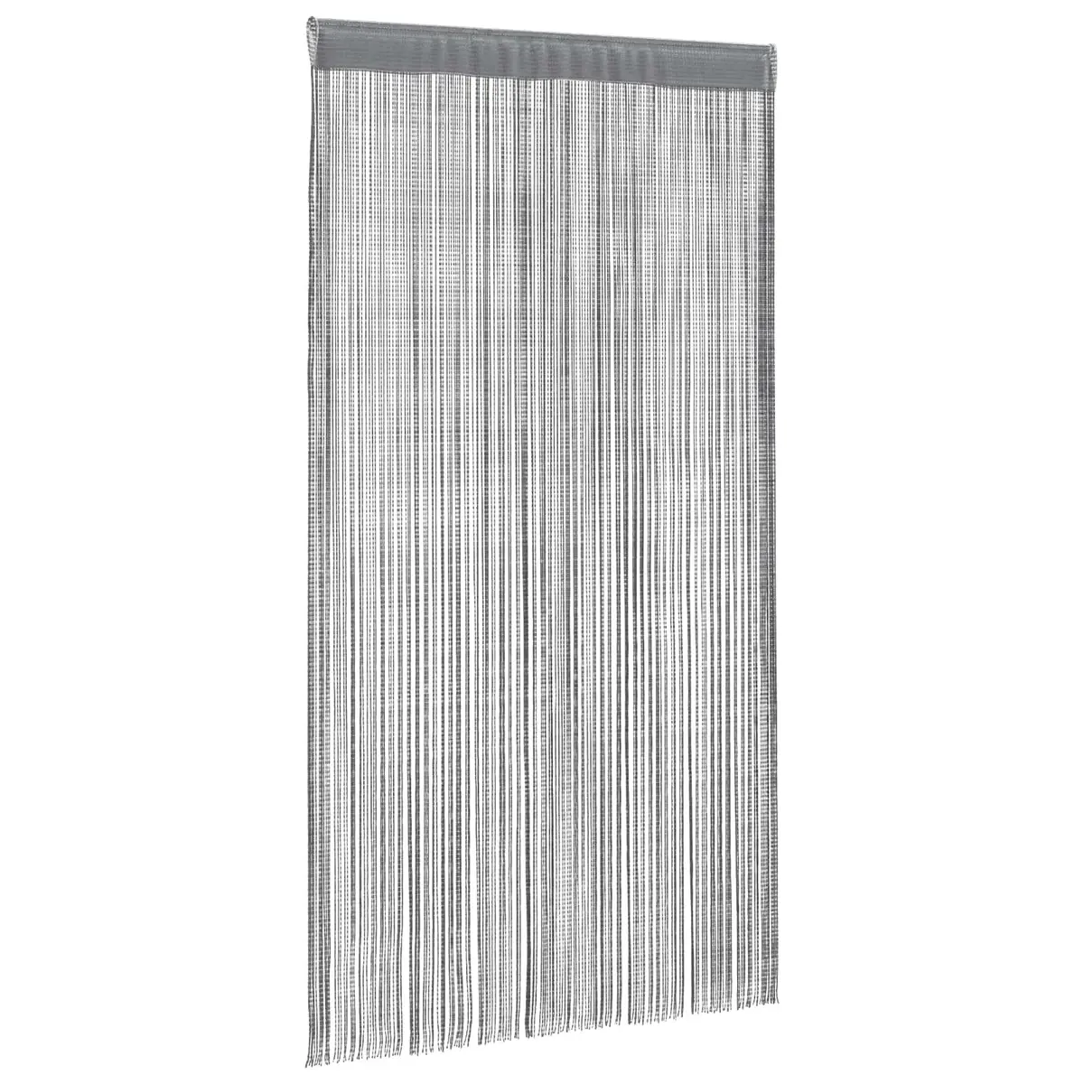 String Curtains 2 pcs Anthracite 140x250 cm Polyester Door Window Room Divider