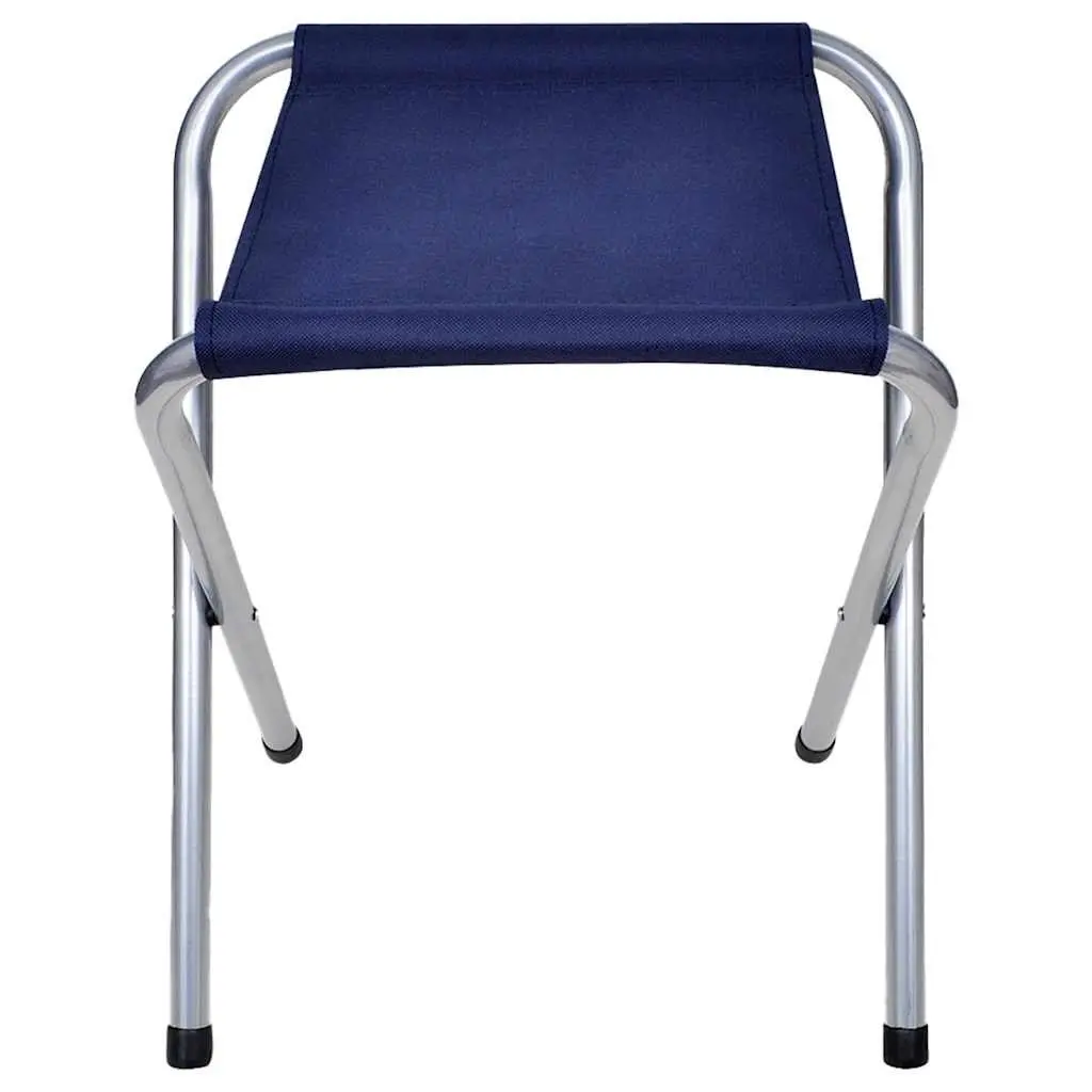Foldable Camping Table Set with 6 Stools Height Adjustable Outdoor Picnic Garden