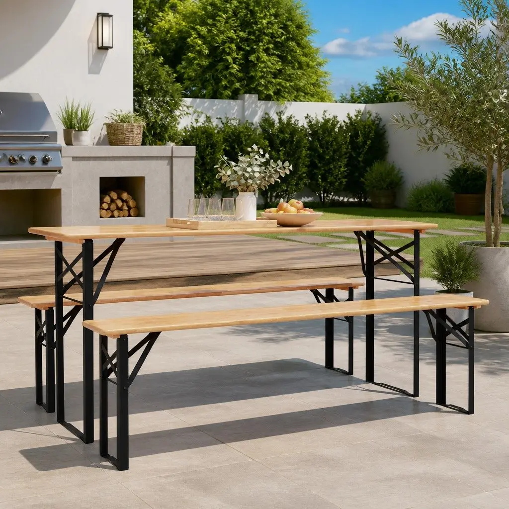 Beer Table Leg 2 pcs Black 39 x 3 x 75 cm Powder-Coated Steel Indoor Outdoor