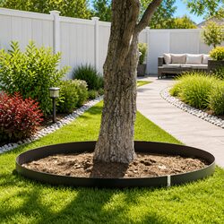 Root Barrier Black Polyethylene 0.7 x 15 m Garden Landscape Weed Control Mat