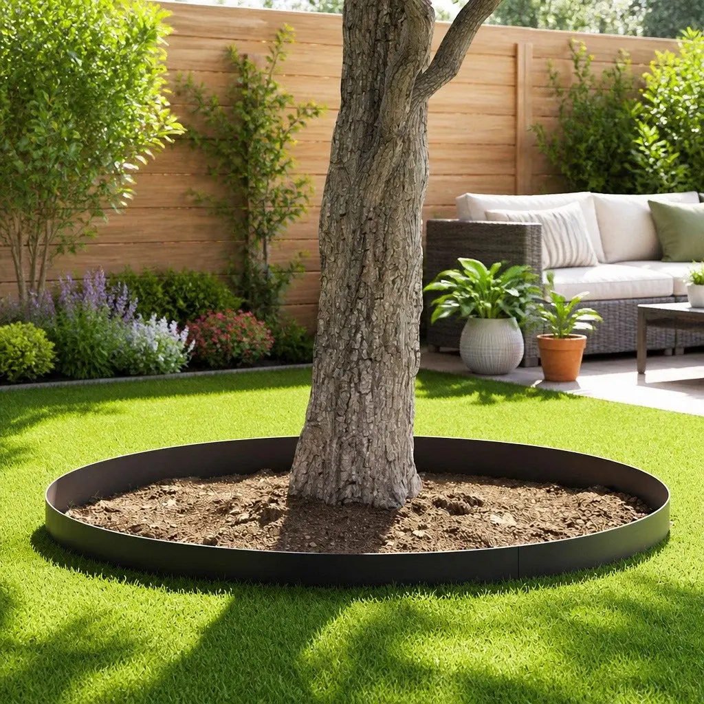 Root Barrier Polyethylene 0.7 m x 10 m Black Garden Landscape Weed Control