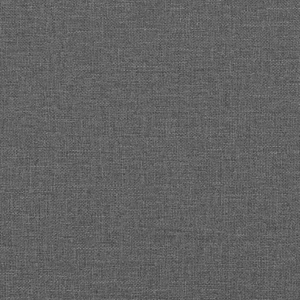 Seat Cushions Round Dark Grey 30cm Fabric Zipper Machine Washable 2 pcs