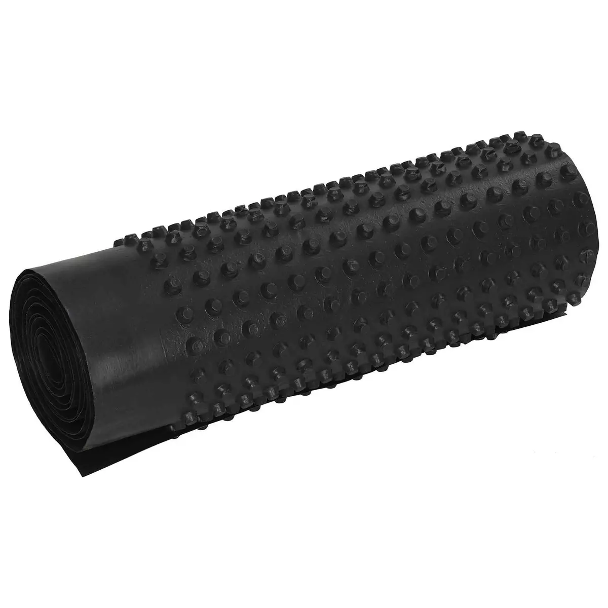 Dimpled Drainage Sheet Black 0.5 x 20 m HDPE for Garden Terrace Landscaping Water Management