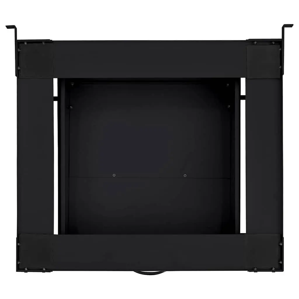 Washing Machine Pedestal Riser Steel Black 64x55x32.5cm