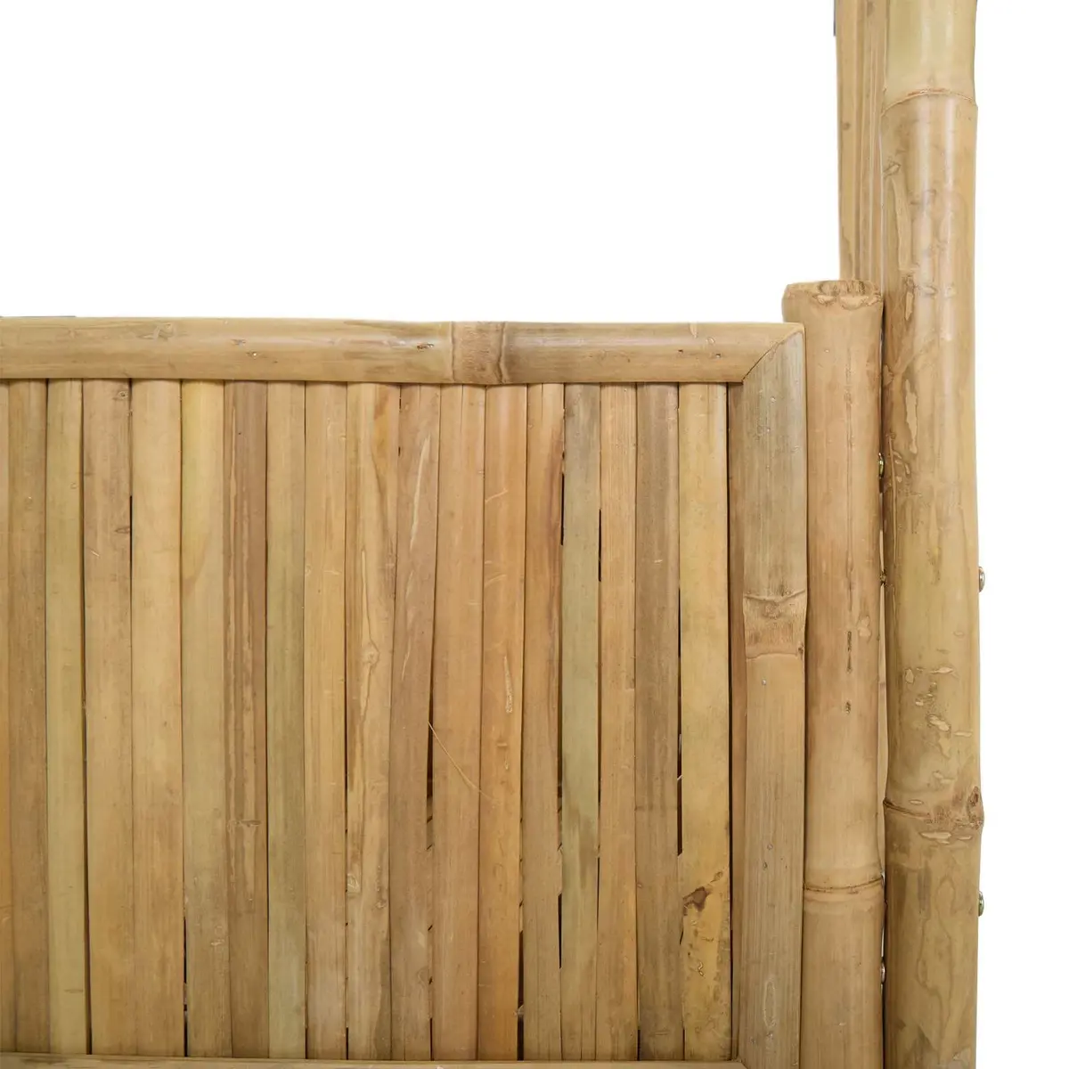 Garden Arch Bamboo Outdoor Structure Trellis Pathway Entrance Brown