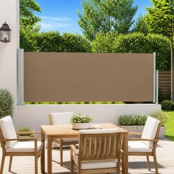 Retractable Side Awning 500 x 100 cm Outdoor Shade Garden Patio Balcony Privacy