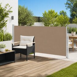 Retractable Side Awning 117 x 500 cm Outdoor Patio Garden Shade Privacy Screen