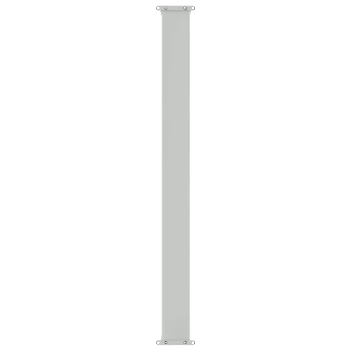 Retractable Side Awning Flexible Shade 117 x 500 cm Anthracite Polyester