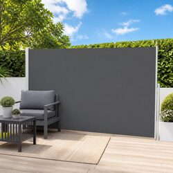 Retractable Side Awning 220 x 500 cm Outdoor Garden Patio Shade Privacy Screen