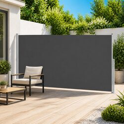 Retractable Side Awning 200 x 600 cm Outdoor Garden Patio Shade Screen