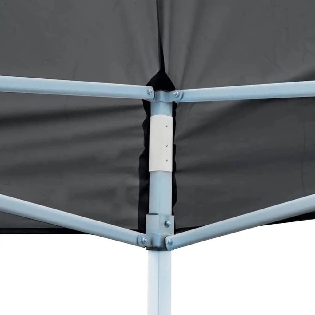 Folding Pop-Up Party Tent 3x6m Outdoor Canopy Anthracite with Removable Sidewalls