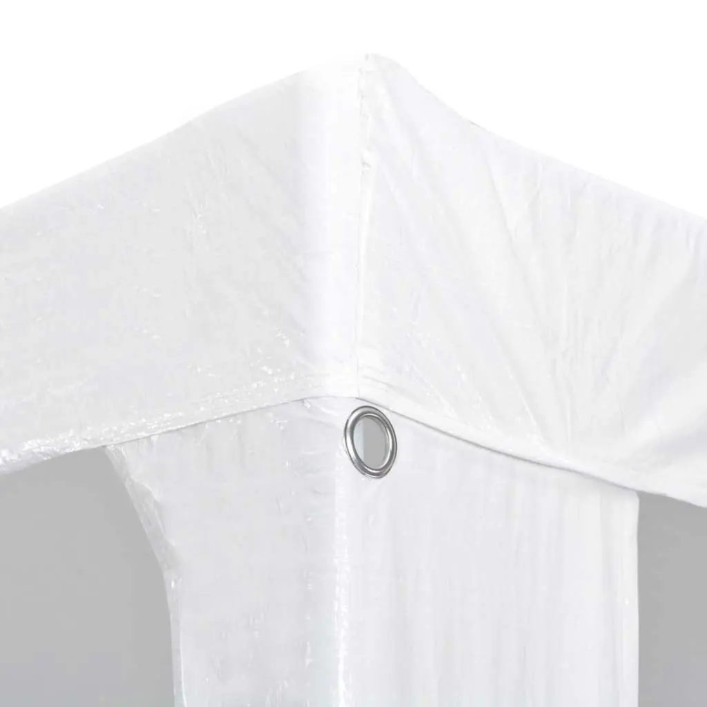 Party Tent Outdoor Canopy 3x6 m White Gazebo Garden Event Shelter