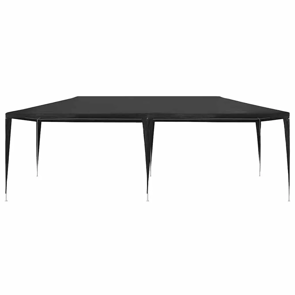 Party Tent Outdoor Canopy 3x6m Anthracite PE Garden Shelter