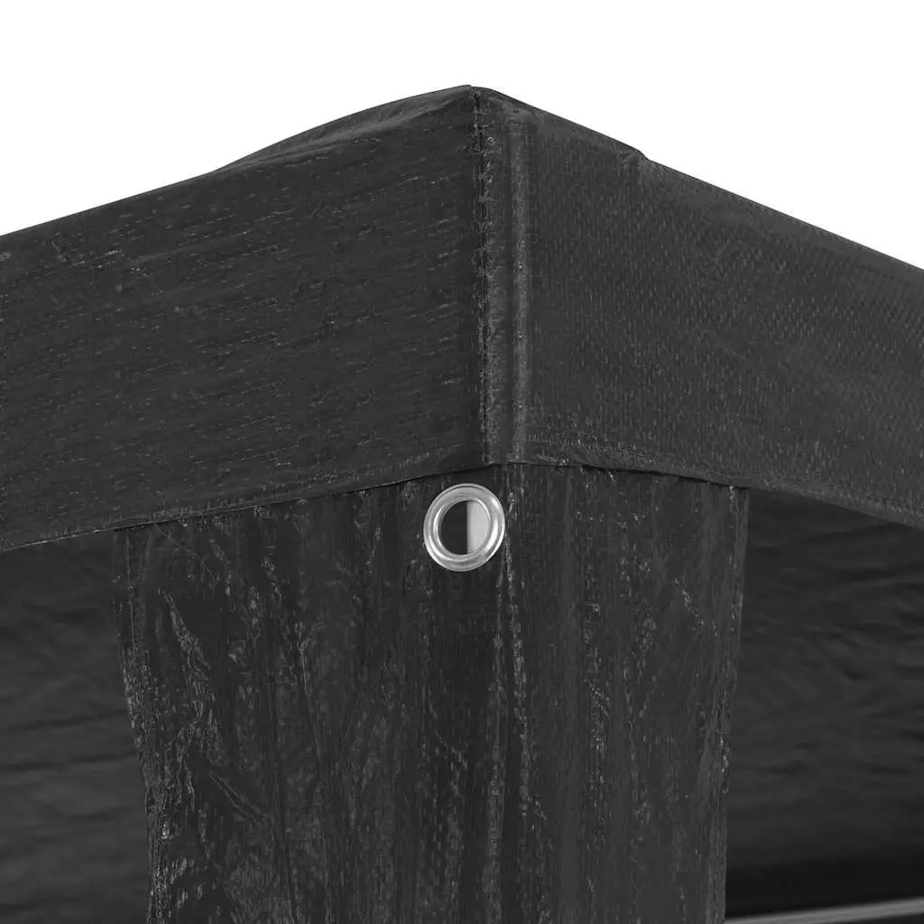 Party Tent UV Water Resistant 3x12 m Anthracite Outdoor Canopy Gazebo Garden Shelter