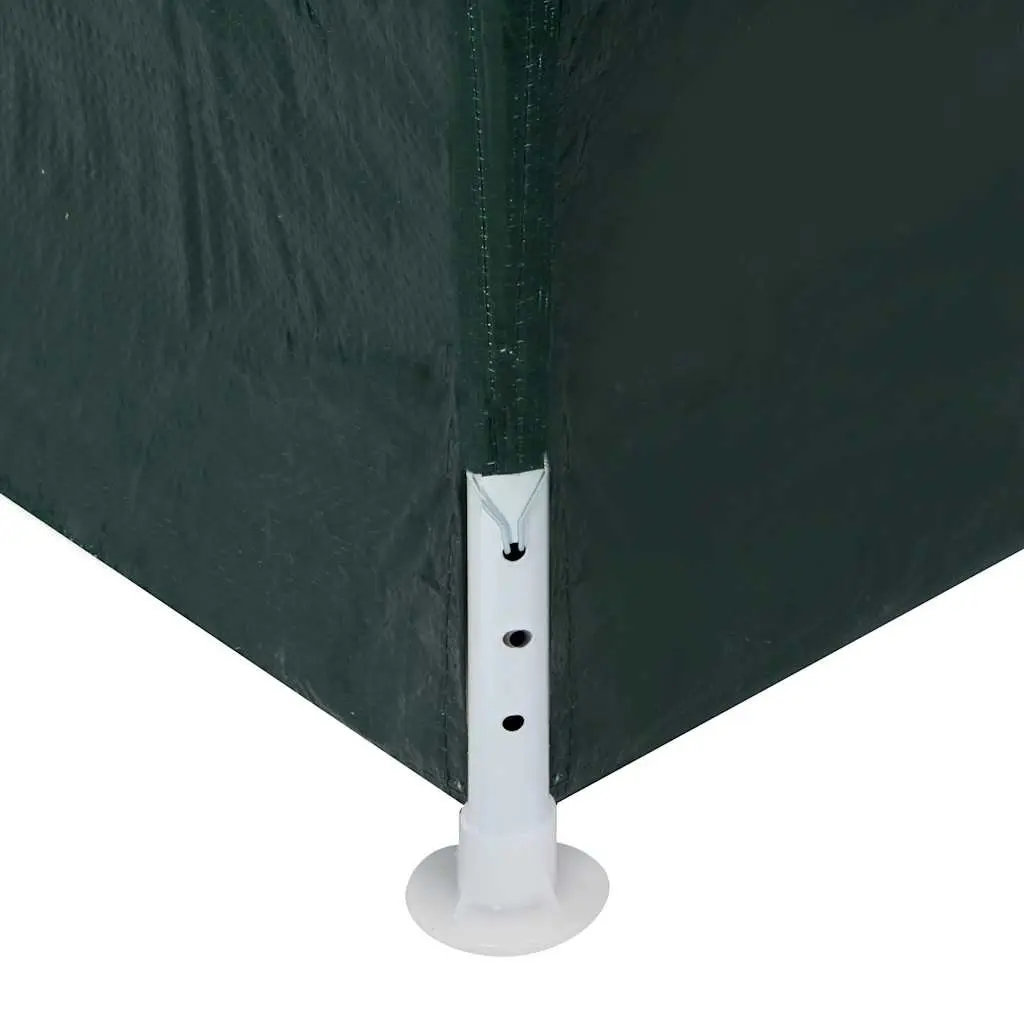 Party Tent UV and Water Resistant 3x9m Green Outdoor Canopy Gazebo with Side Panels and Door