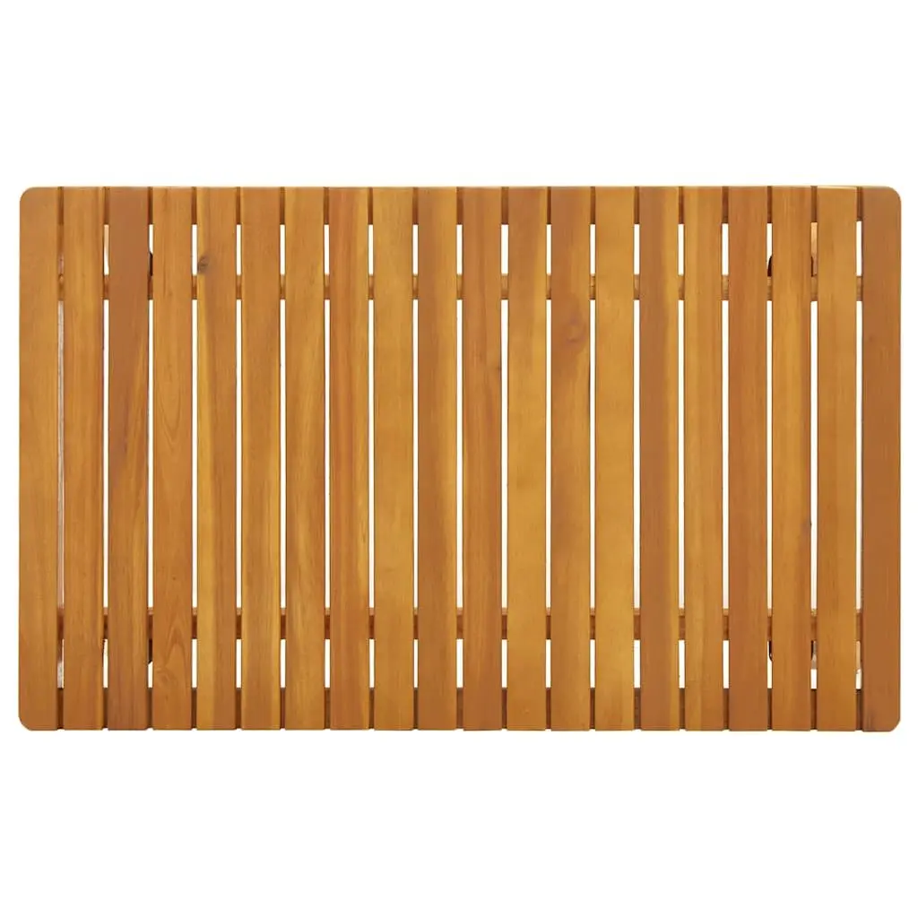 Outdoor Coffee Table 90x55x35cm Slatted Tabletop Garden Patio Furniture Brown