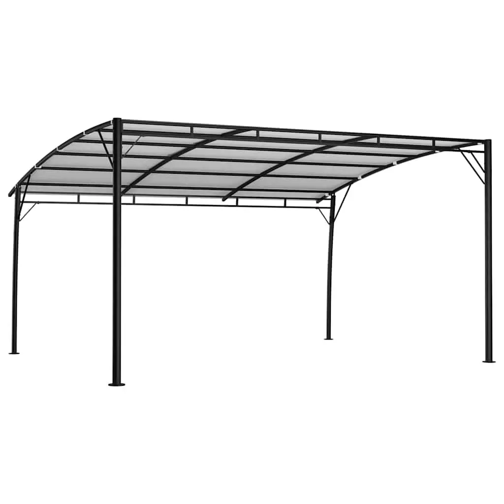 Garden Sunshade Awning Outdoor Shelter 4x3x2.55m Cream