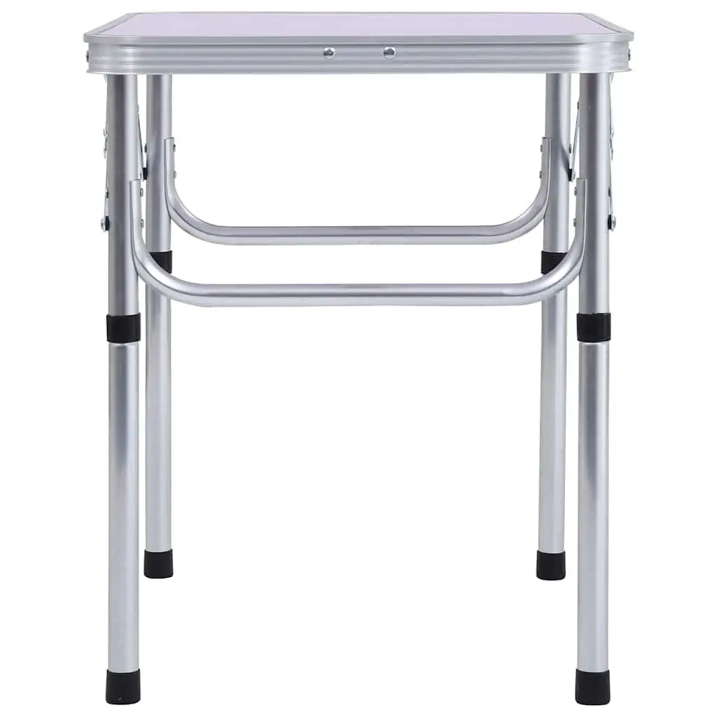 Folding Camping Table White Outdoor Portable Lightweight Camp Furniture Picnic