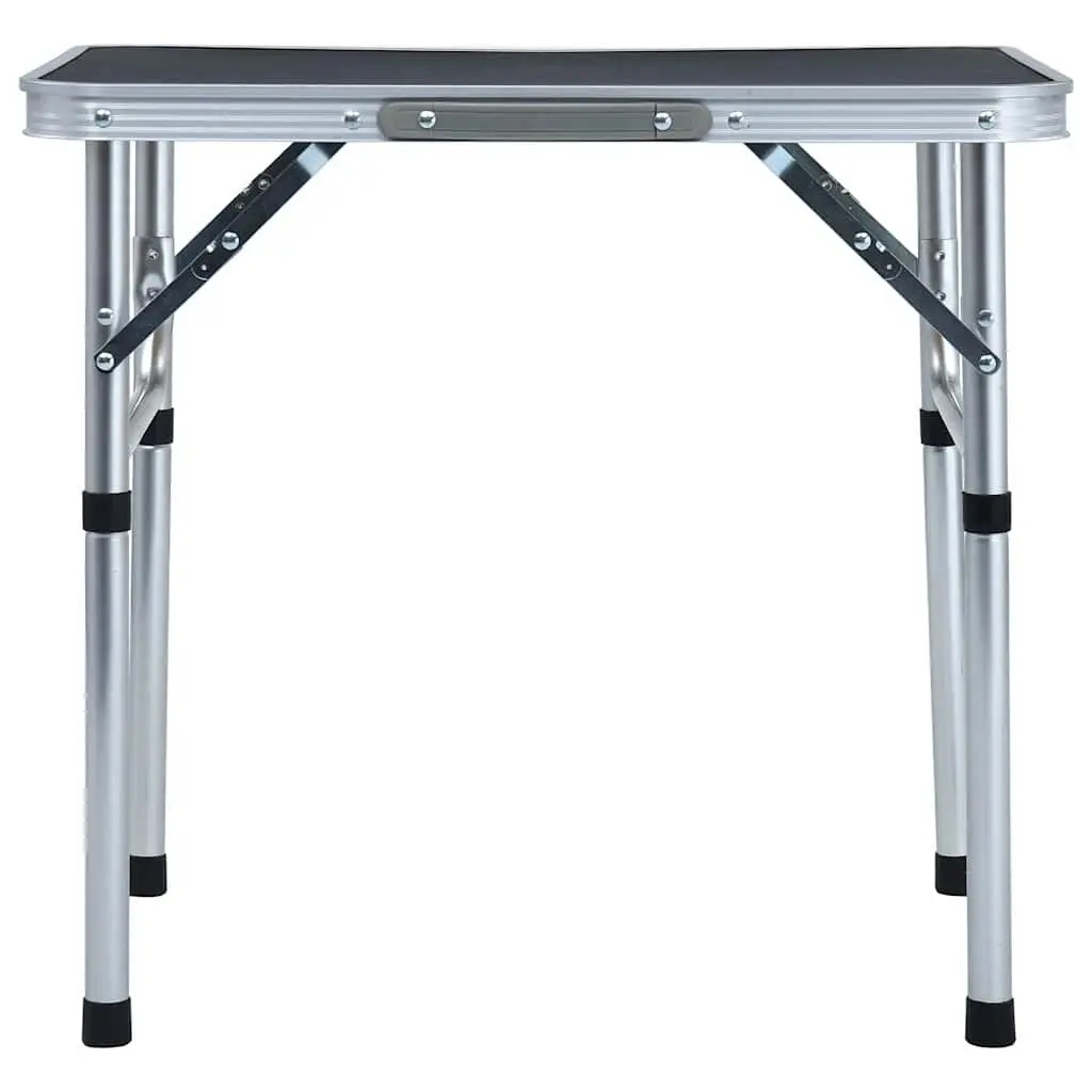 Folding Camping Table Grey Lightweight Portable Outdoor Picnic BBQ Hiking