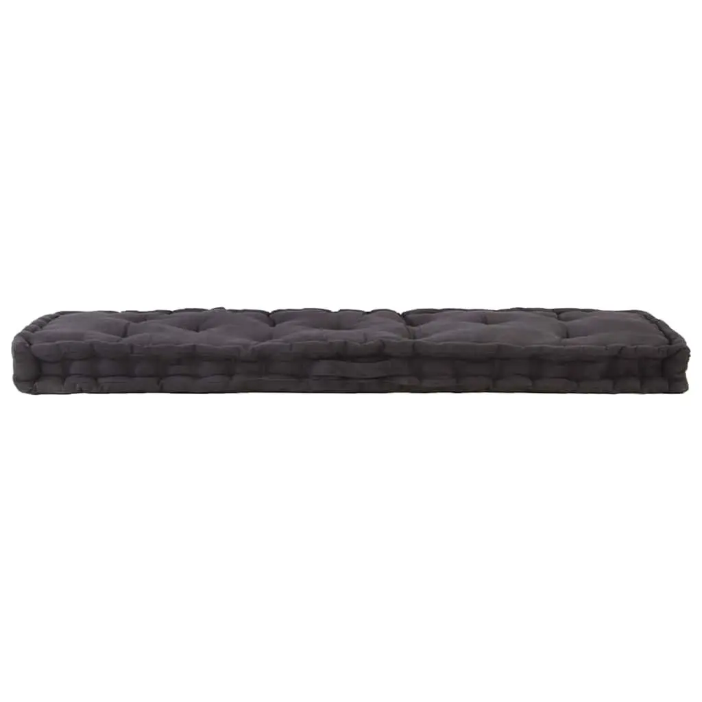 Pallet Floor Cushion Soft Cotton Black Outdoor Indoor Chair Sofa Pad Lounging Seating