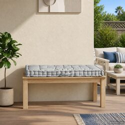 Pallet Floor Cushion Grey Cotton Outdoor Indoor Sofa Seat Pad Lounger Decor