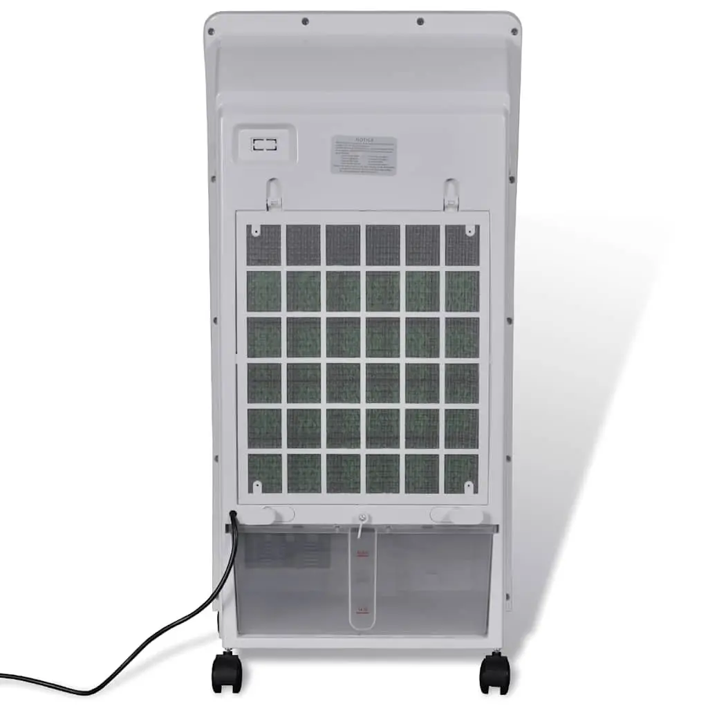 Portable Evaporative Air Cooler Humidifier Purifier 8L Water Tank White