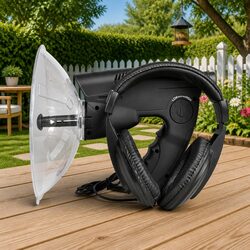 Sound Amplifier Listening Device 8X Optical Zoom Observing Binoculars Recording