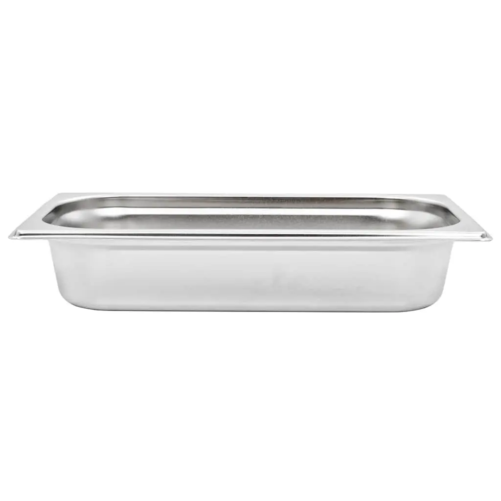 Gastronorm Containers Stackable GN 1/3 65 mm Silver