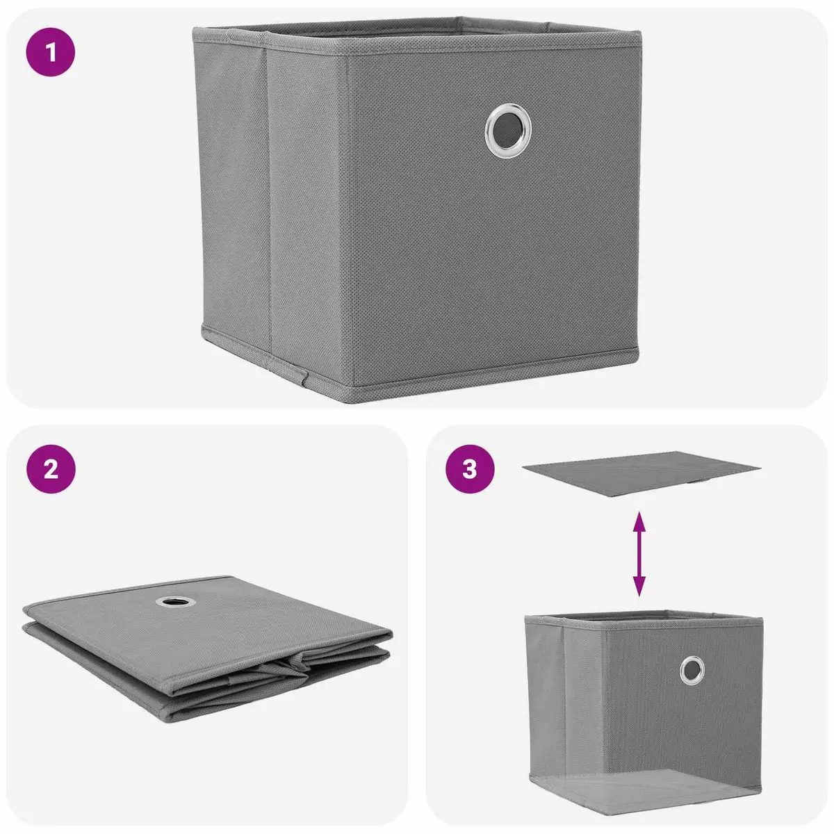 Bedside Table Modern Storage Drawer 2 Piece Black Engineered Wood
