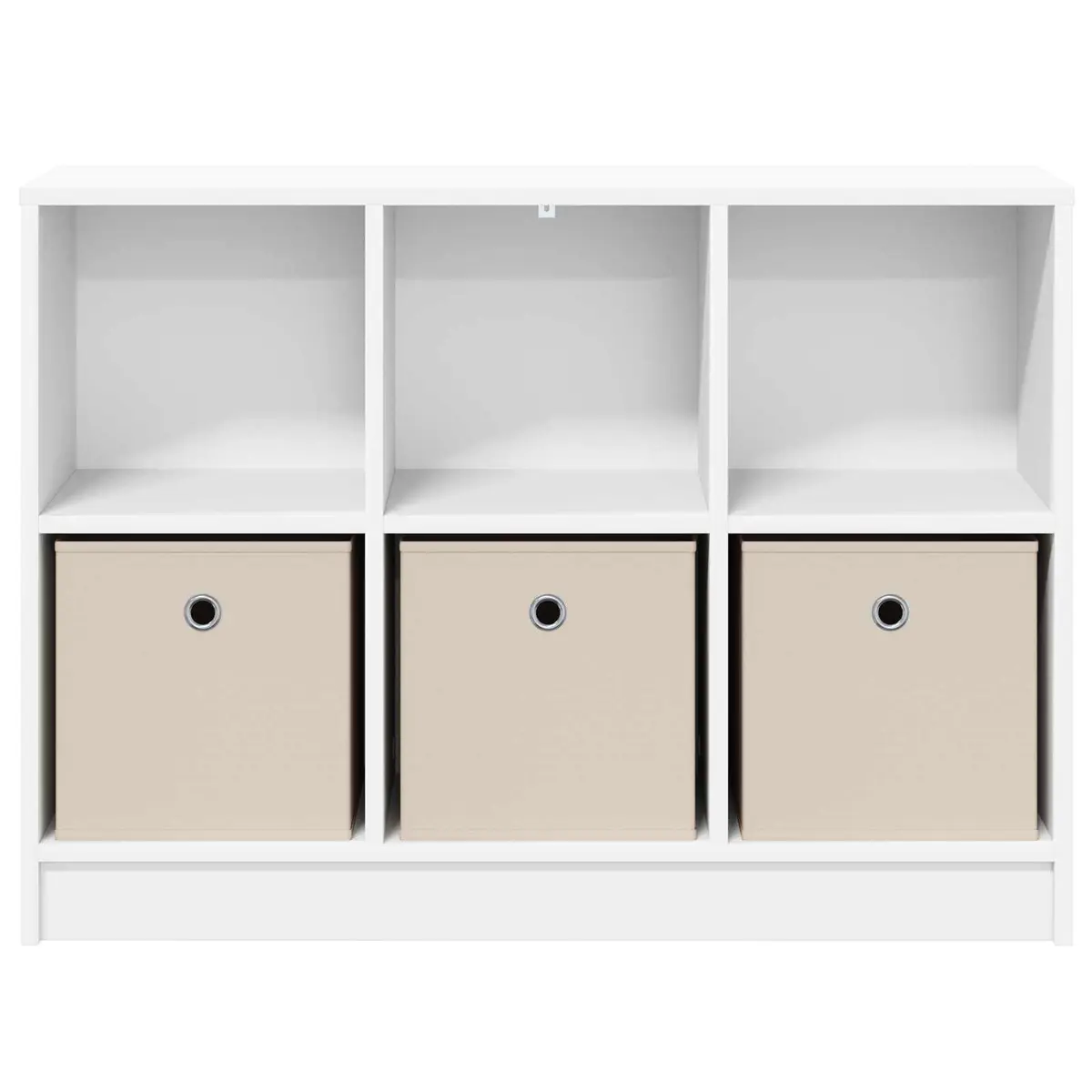 Sideboard Freestanding Storage Cabinet with Drawer and Shelves White Engineered Wood 88.5 x 27.5 x 63.5 cm