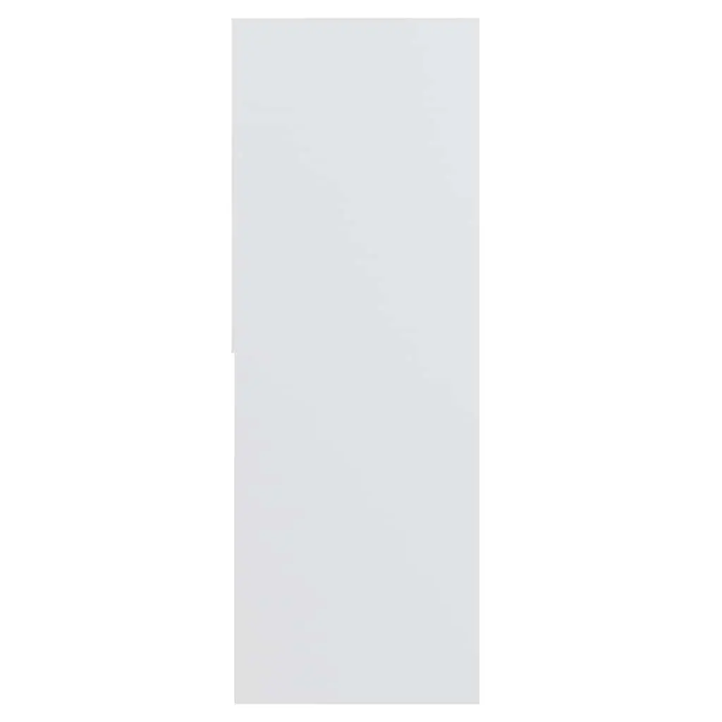 Book Cabinet Engineered Wood White 67x24x161 cm Storage Unit