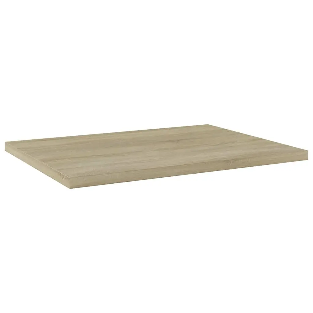 Bookshelf Boards Engineered Wood 40x30x1.5 cm Sonoma Oak 4 Piece Storage Shelves