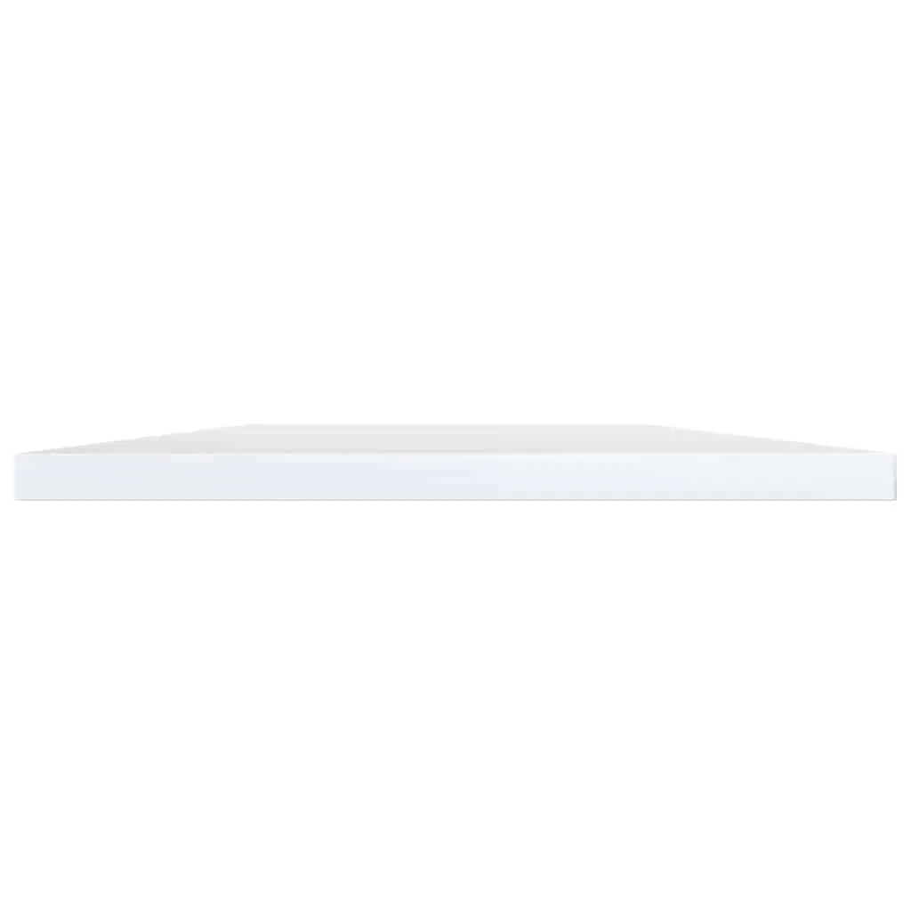 Bookshelf Boards Engineered Wood 60x20x1.5 cm White 4 Piece Storage Shelves