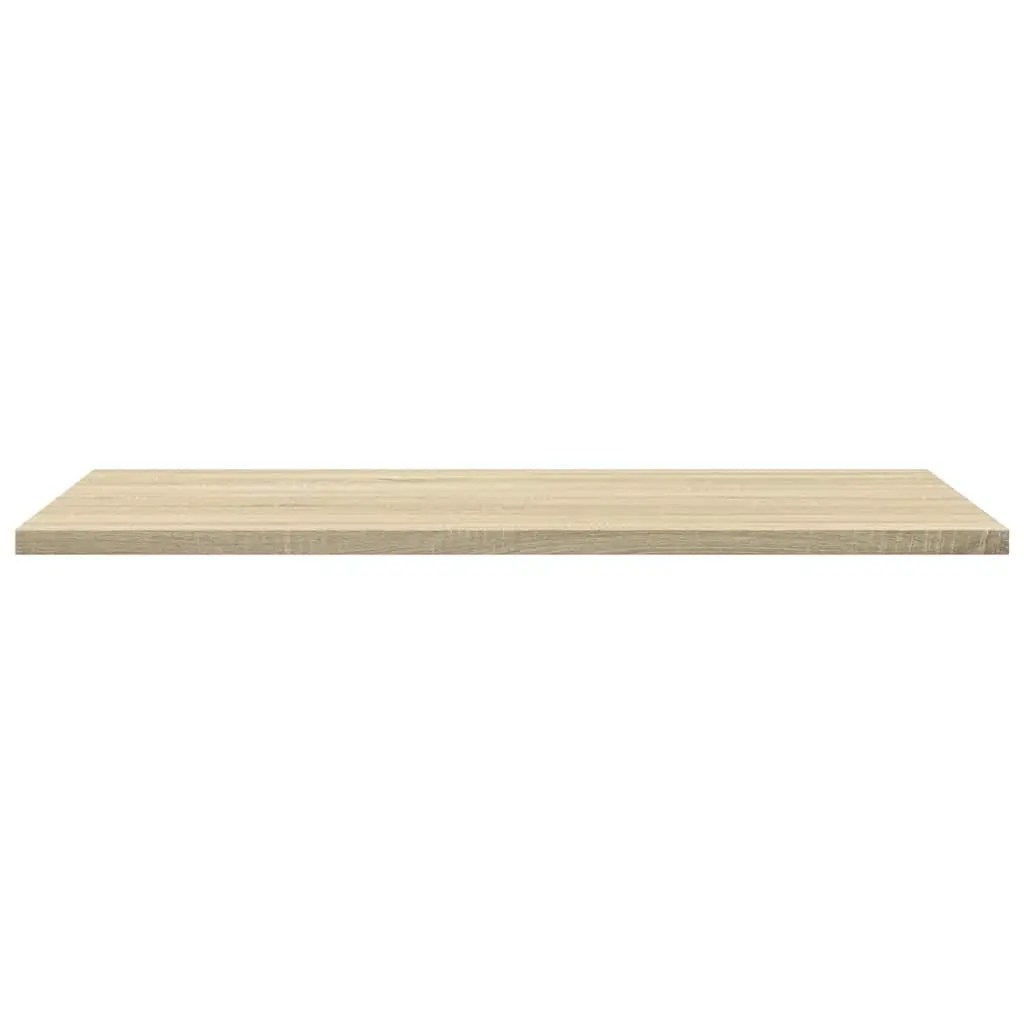 Bookshelf Boards Engineered Wood 60x30x1.5 cm Sonoma Oak 4 Piece Storage Shelves