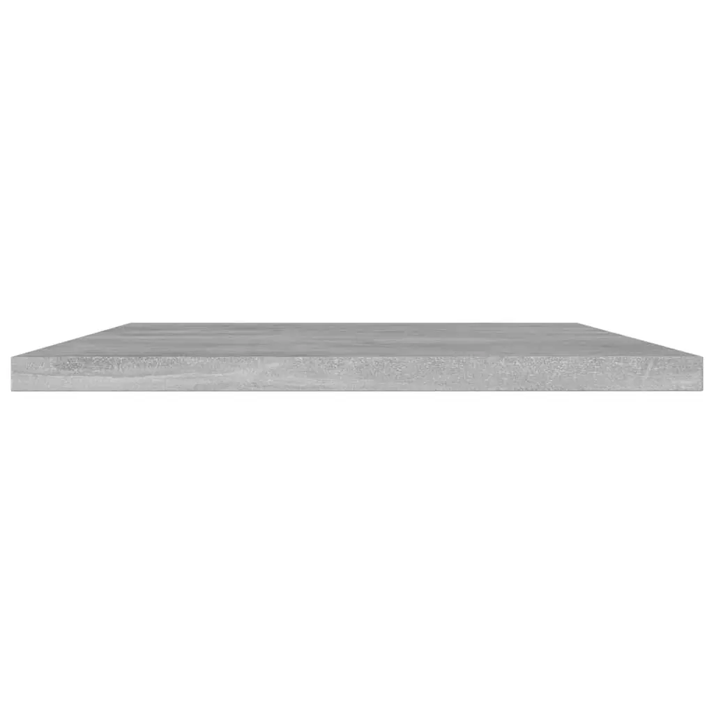 Bookshelf Boards Engineered Wood Grey 60x40x1.5 cm Set of 4