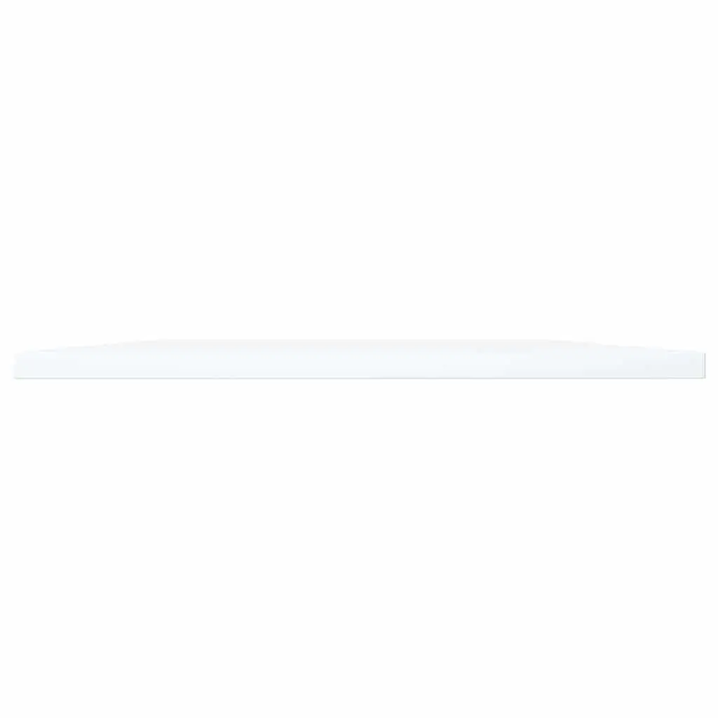 Floating Shelf Boards 4 Piece White Wall Mount Storage Shelves