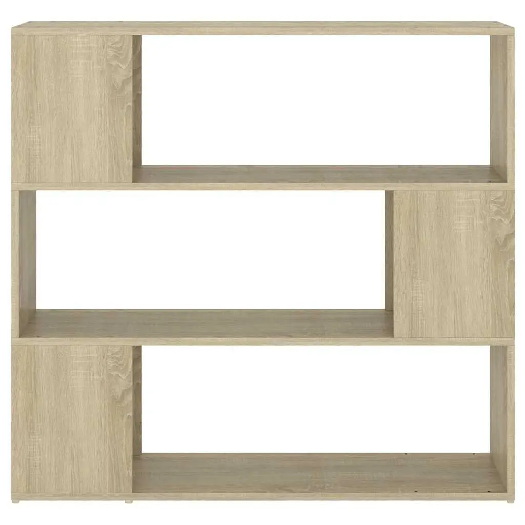 Book Cabinet Room Divider Brown 100x24x94cm Shelving Unit Storage Organizer