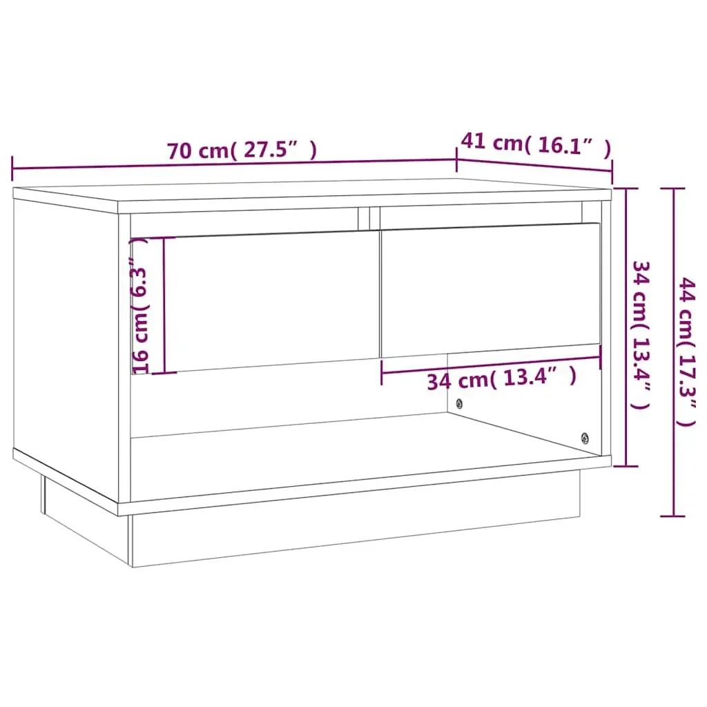 TV Cabinet Engineered Wood Storage Lowboard with Drawers Beige
