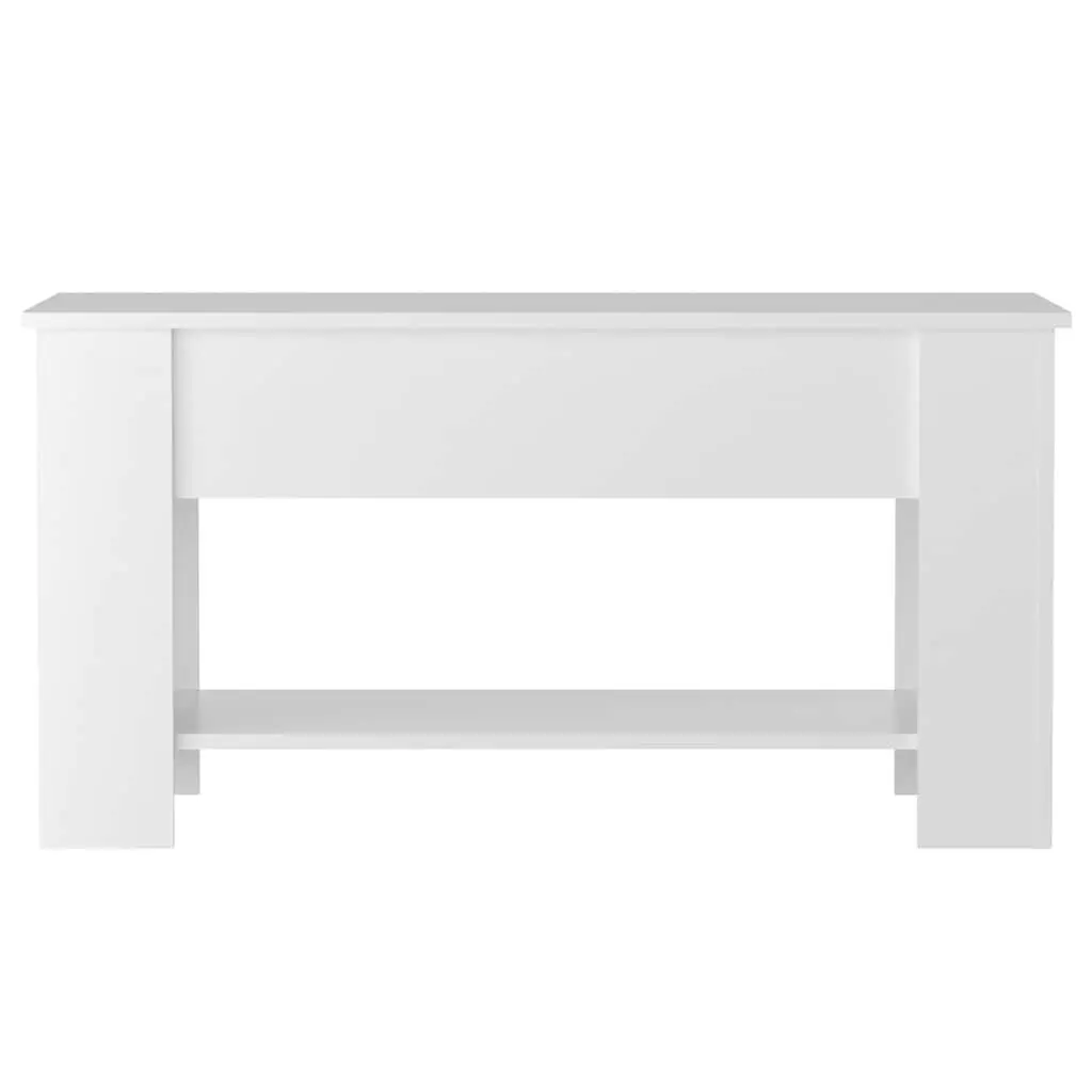 Coffee Table Lift-Top High Gloss White Modern Furniture