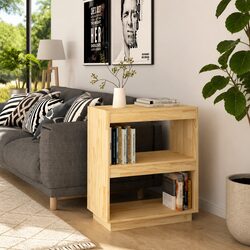 Wooden Book Cabinet Storage Shelf Organizer Stand Display Bookcase 60x35x71cm