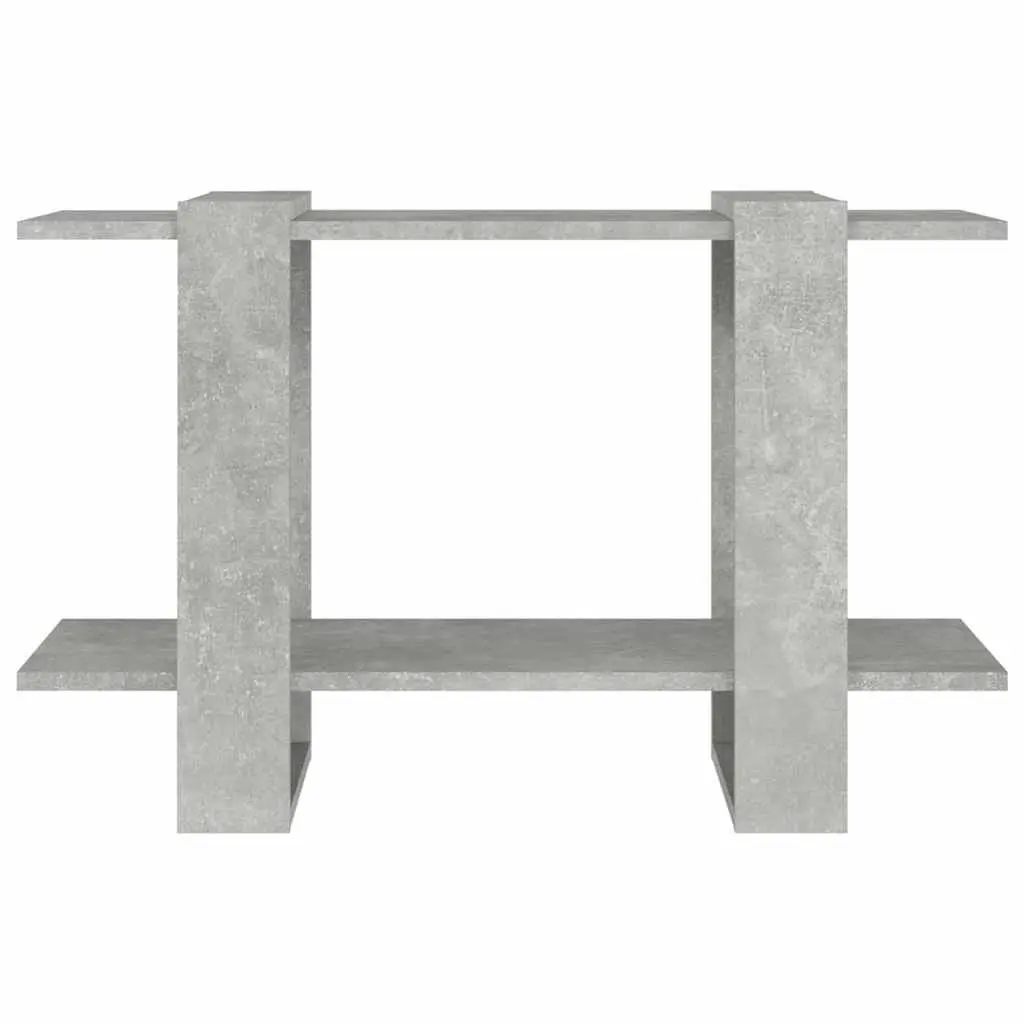 Book Cabinet Room Divider Grey 80x30x51cm Storage Shelf Bookshelf Stand