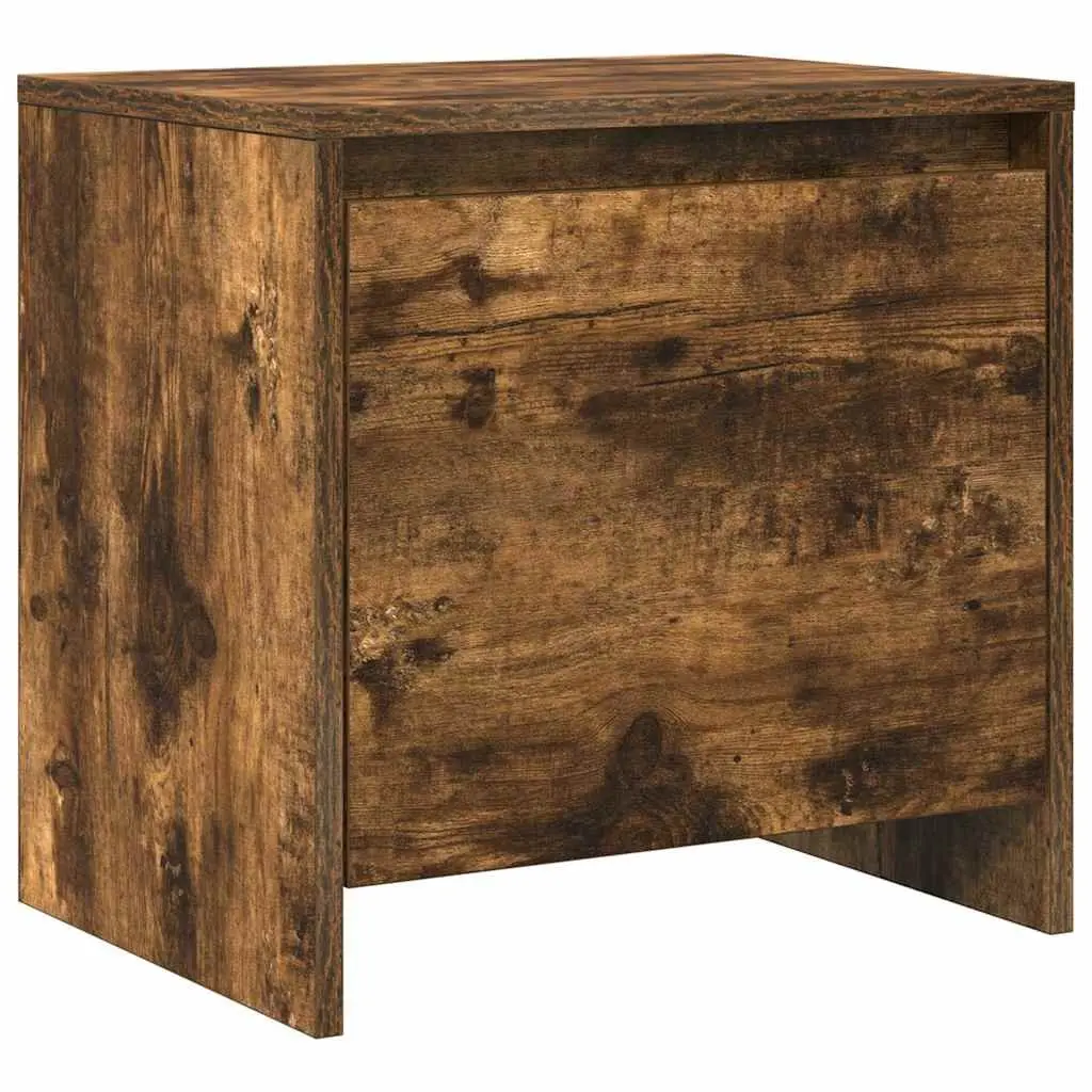 Bedside Cabinet with Door Storage Brown Bedroom Furniture