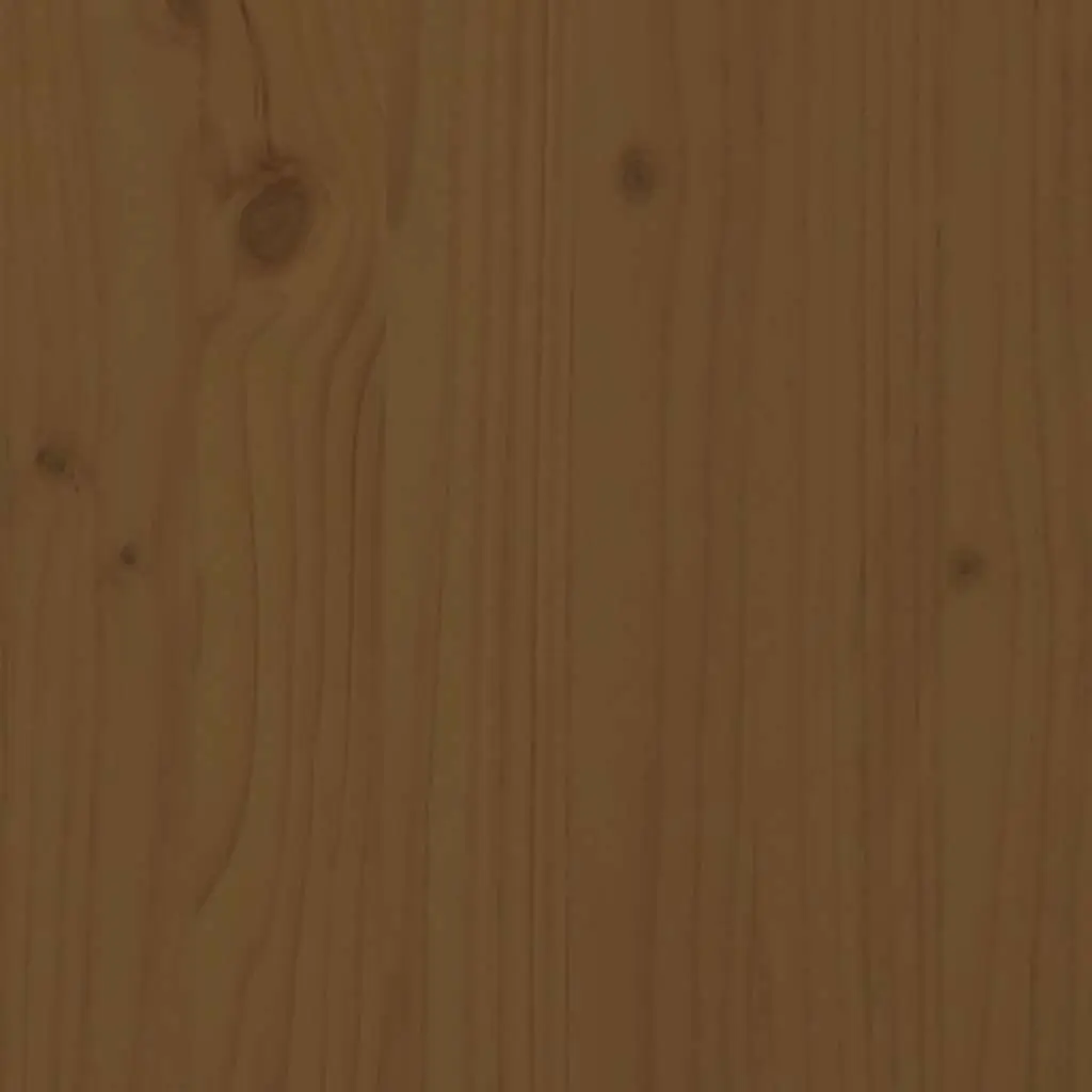 Sideboard Cabinet Solid Pine Wood Storage 40x35x80 cm Brown 2 Piece
