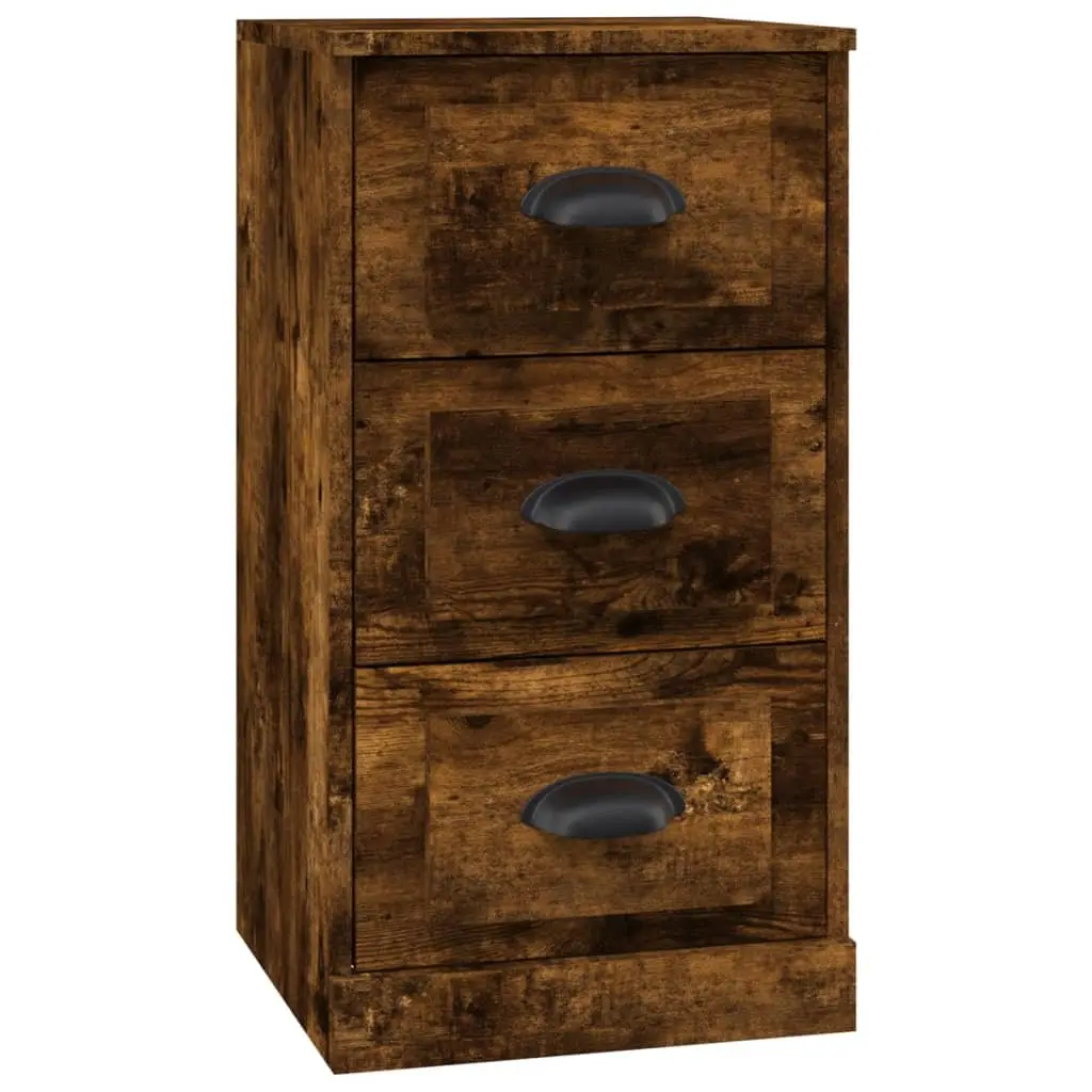 Sideboard Engineered Wood Brown Storage Cabinet 36x35.5x67.5cm