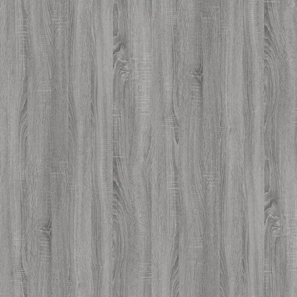 Coffee Table Grey Engineered Wood Living Room Accent Table with Drawer Storage